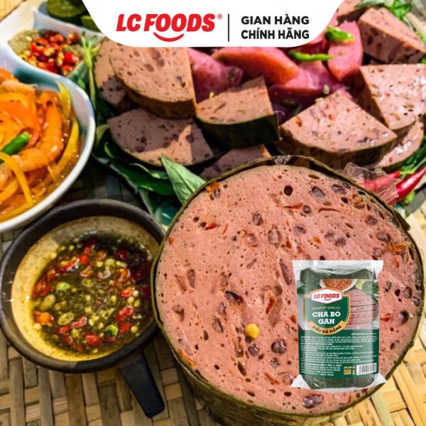 Chả bò gân kiểu Đà Nẵng 500g LC Foods
