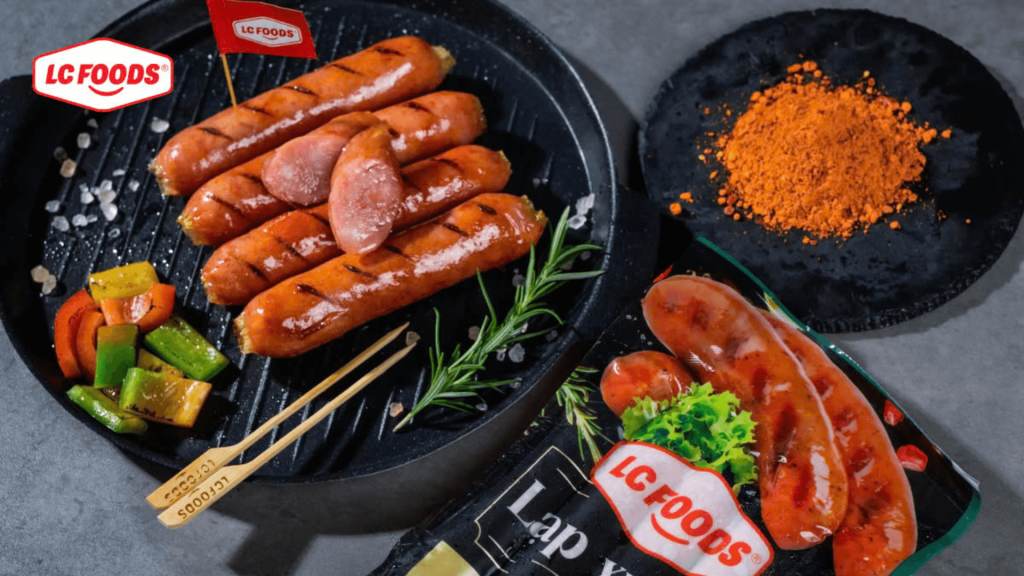 Lạp xưởng nướng đá LC Foods