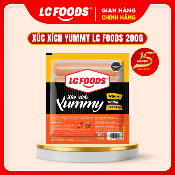 Xúc xích ymmy 200g LC food